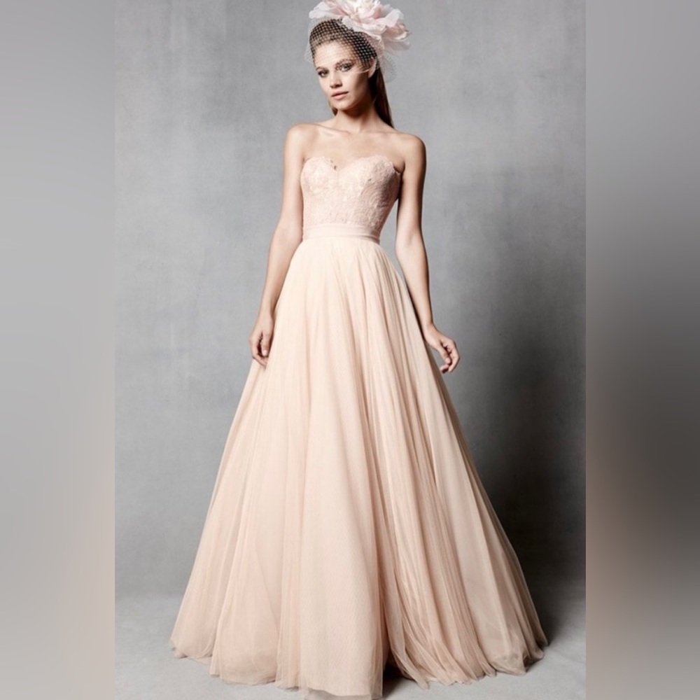 Watters tulle Ashan wedding skirt